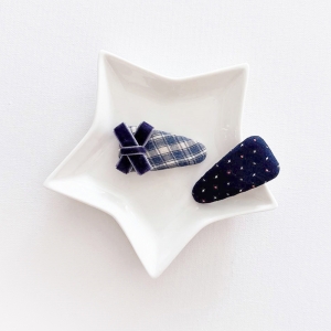 Girl Hair Clip Geometric Bow Set (GHP6374)